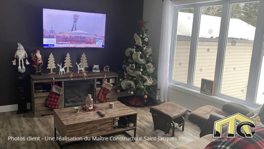 Maya - Salon décoré Noël