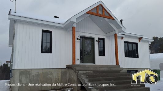 Façade blanche