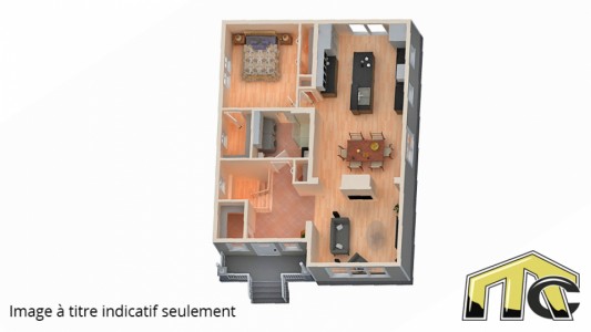 plain pied 1 chambre