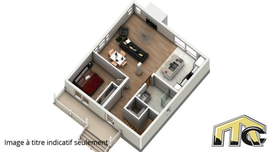 emile plan 1 chambre