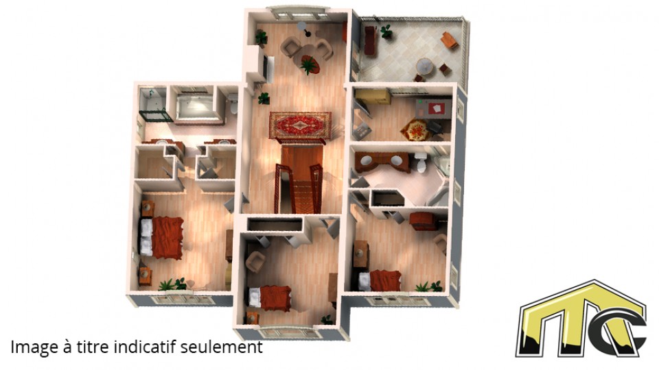 Maison prestige 3 chambres